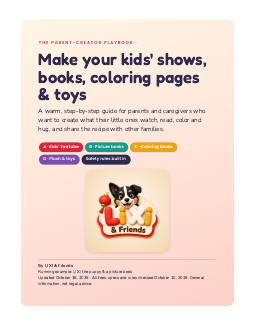 Cover of the free Parent-Creator Playbook